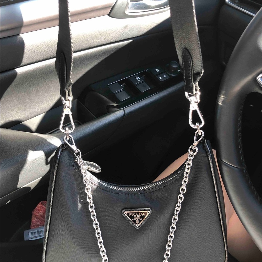 Prada nylon crossbody bag